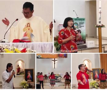 Wujudkan Wajah Belas Kasih Allah, KKKI Stasi Tanjungkarang Rayakan Minggu Kerahiman Ilahi di GSG  Villa Citra